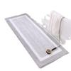 Black and White Minimalist Anti-slip Bathroom Foot Mat