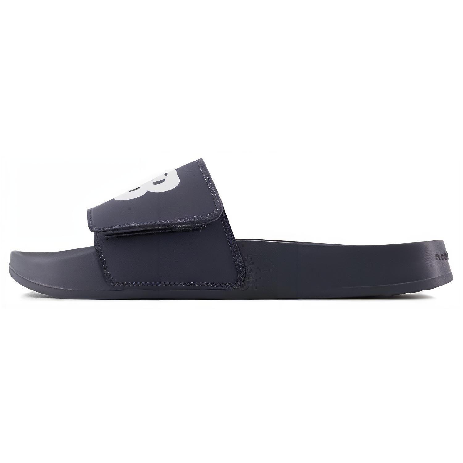 New Balance 200 Slides `Black White`