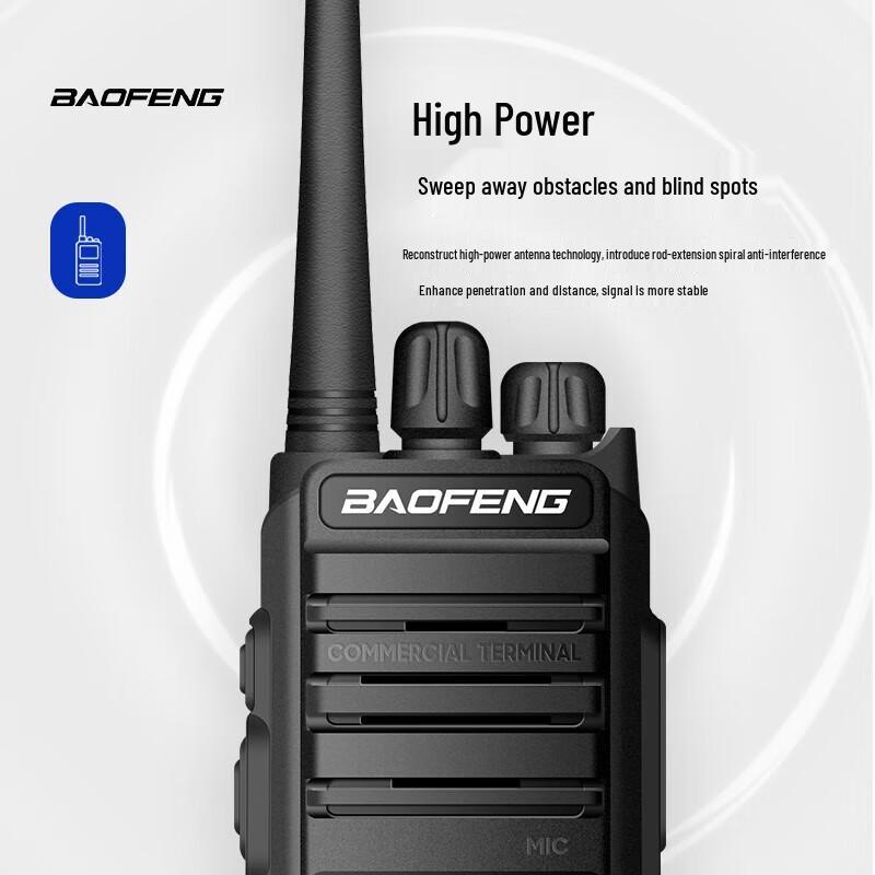 

BAOFENG BF-999S HP 5W Two-Way Radio Twin Pack (CN version)