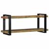 VidaXL Multicoloured Wall Shelf Solid Reclaimed Wood, Floating Shelf, Display Wall Shelf, CD Shelf, 4017489