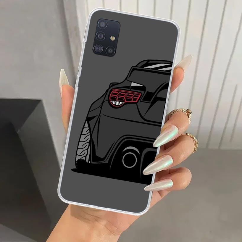 Japan JDM Sports Cars Comic Phone Case for Samsung Galaxy A52 A32 A22 A12 A02S A50S A30S A10S Note 20 Ultra 10 Plus S10 A31 A20