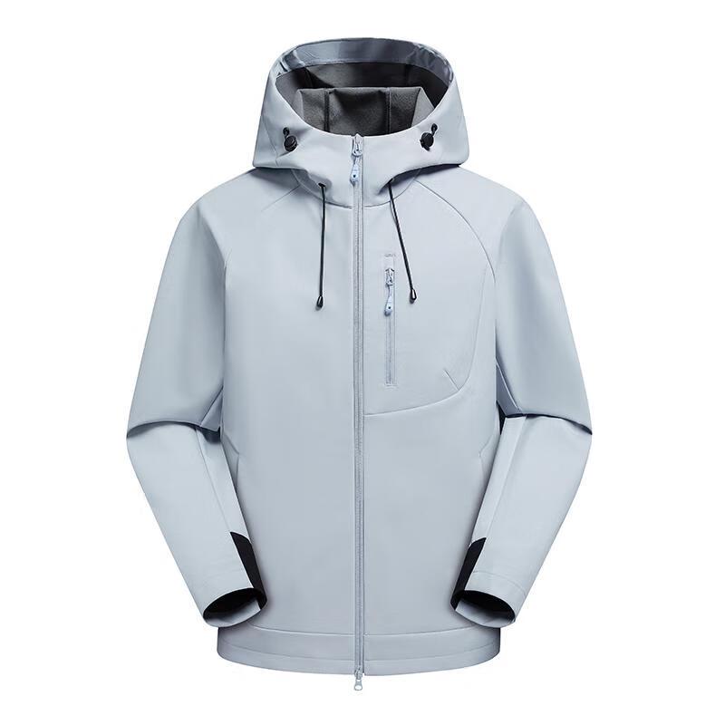 

S.BATTIER Unisex Hooded Softshell Jacket EU 38