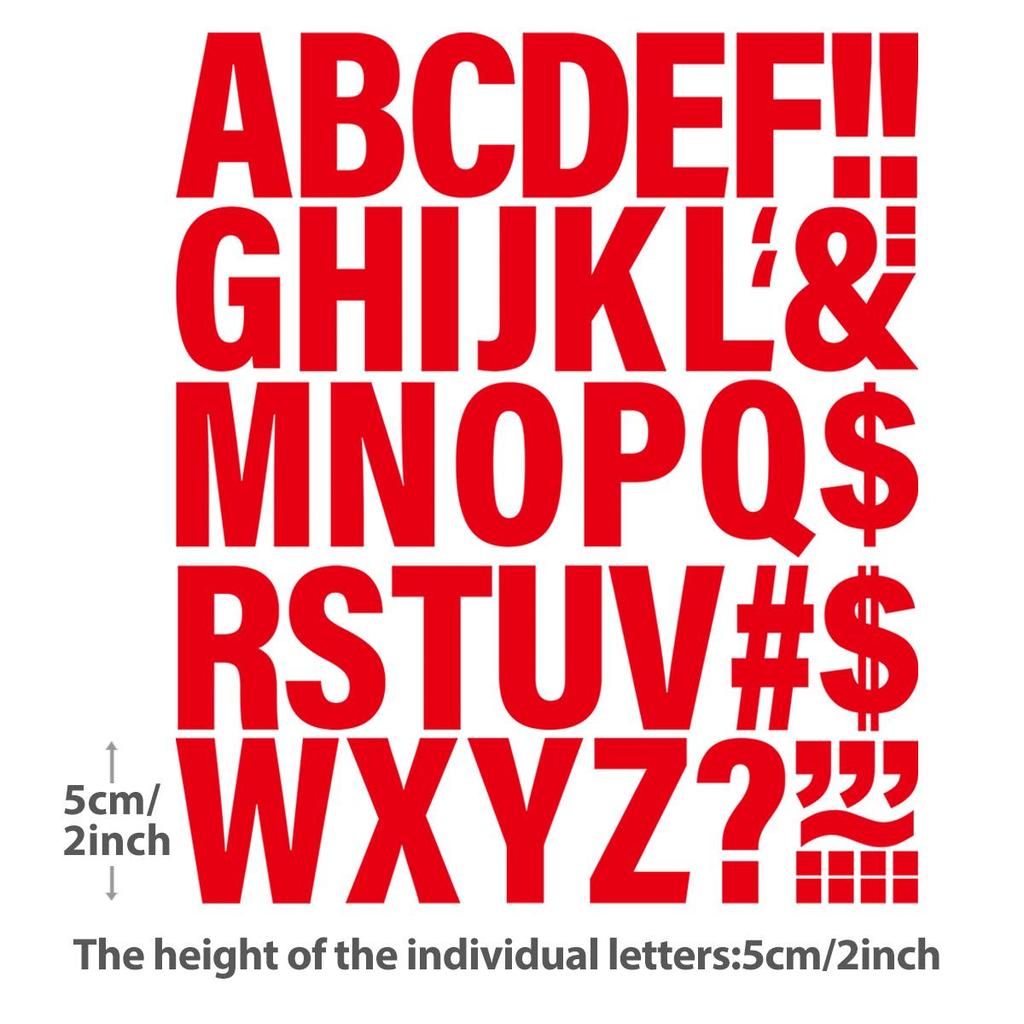 Black Red White A-Z Letters Colors Stickers Patch Vinyl Diy Hoodies Tops A-Level Washable Thermal Press Applique Decals Gift