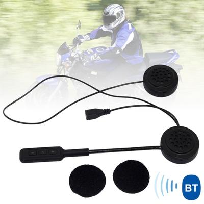 MH01 Căști pentru cască pentru motociclete, reîncărcabile, compatibile cu Bluetooth 5.0, fără mâini