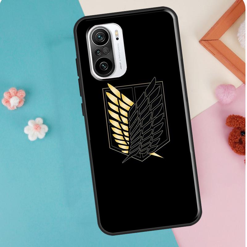 Anime Attack On Titan For Xiaomi Mi 11 Lite Mi 12 Pro 12X 10T 11T Pro Case Cover For POCO X3 X4 Pro GT M3 M4 F3