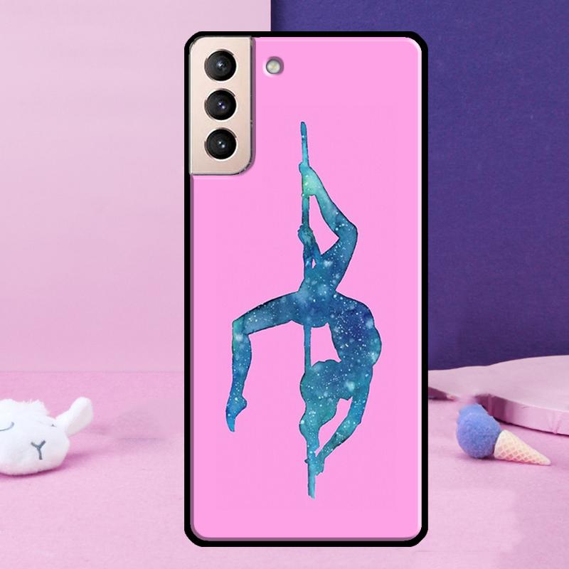 Pole Dancer Dancing Phone Case For Samsung Galaxy S25 Ultra S24 S23 Ultra S9 S10 S20 S21 S22 Plus S24 FE Cover