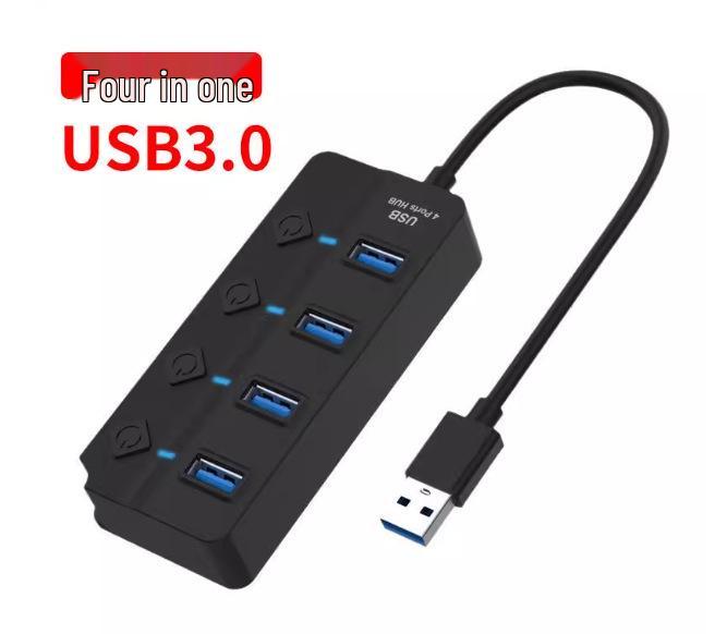USB Type-C Multi-Port Hub & Extender for Flash Drives and Laptops
