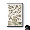 Nordic Minimalist Coffee Shop Wall Art: Modern Canvas with Inner Frame