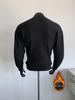 Men's Winter Korean-Style Ribbed Knit Sweater with Half-High Collar - Trendy, Clean Fit
