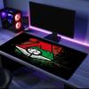 Lokomotiv Moscow mouse pad, rubber base, esports desk mat, mouse pad for gamers and office use, gaming desk , easy to clean mat