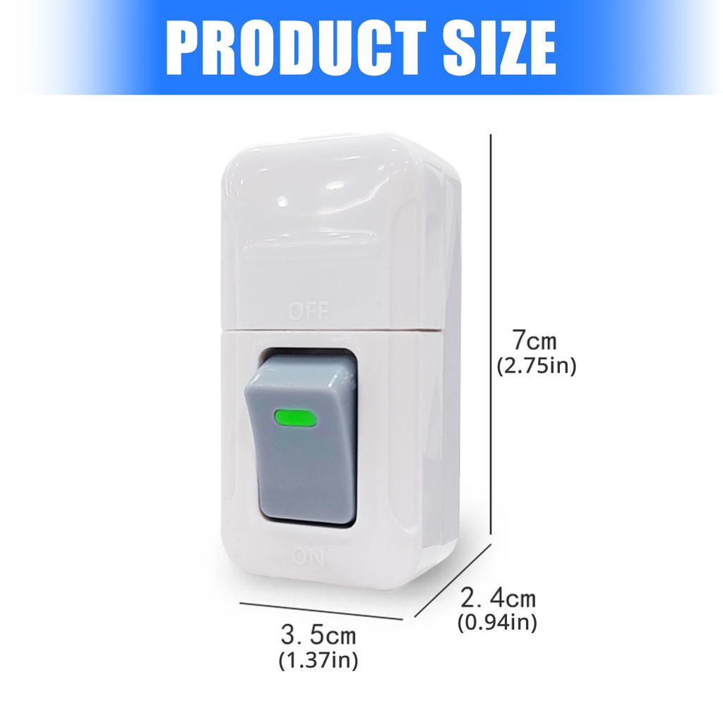 Bedside Control Switches for Easy Nighttimes Operations and High Power Device Management With Sturdy Stainless Steel