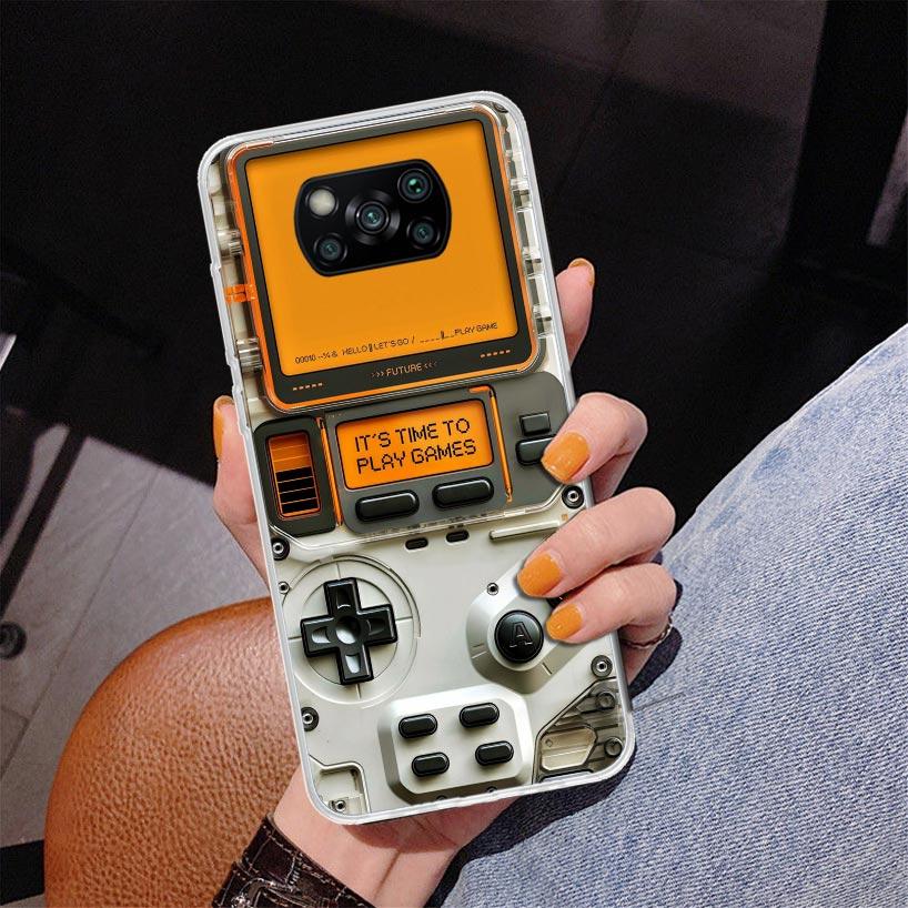 

Games Console Fashion Boy Phnoe Case for Xiaomi Poco X5 X6 X7 Pro X4 Gt F7 Ultra M8 M7 Redmi 15C 15 13C 13 12C 12 Unique Cover C Xiaomi Poco X7 Pro