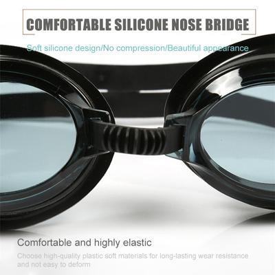 Swimming Goggles For Men Women Anti-Fog Uv Prescription Waterproof Silicone Adjust Swim Pool Eyewear Adults Kids Diving Glasses
