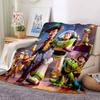 1Pc Toy Story Adventure Blanket Soft And Comfortable Casual Warm Camping Travel Christmas Halloween Xmas Gift M924352