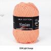 4-Ply Milk Cotton Yarn Ball: Baby-Combed Spun Cotton Yarn Material Pack