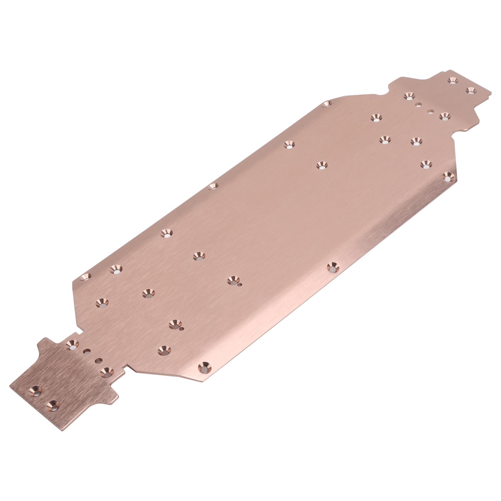 

RC Car Bottom Chassis Plate Aluminum Alloy Upgrade Accessory Fit for WLtoys 124019