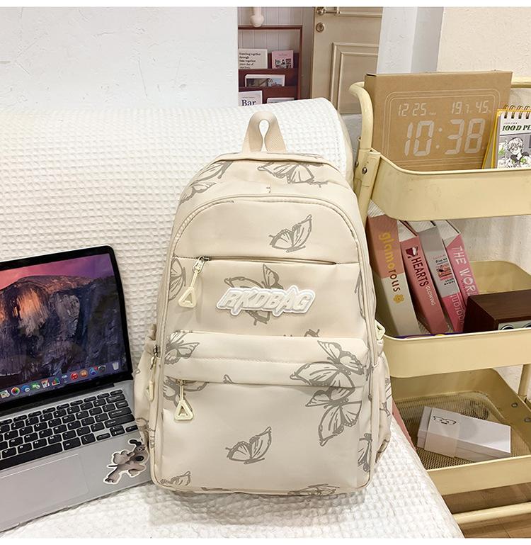 

Осенне-зимний рюкзак-бабочка для женщин, девочек-подростков, студенческие школьные ранцы, большая вместимость, легкая спинка для путешествий