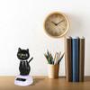 Solar Powered Eco Friendly Solar Toy Doll Dancing Cat Figure Bobble Head Doll Shaking Head Cat