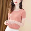 Short Sleeve Knittwear T-shirt for Women Summer Thin Ice Silk Knitted Solid Color Round Neck Bottoming ShirtS-3XL