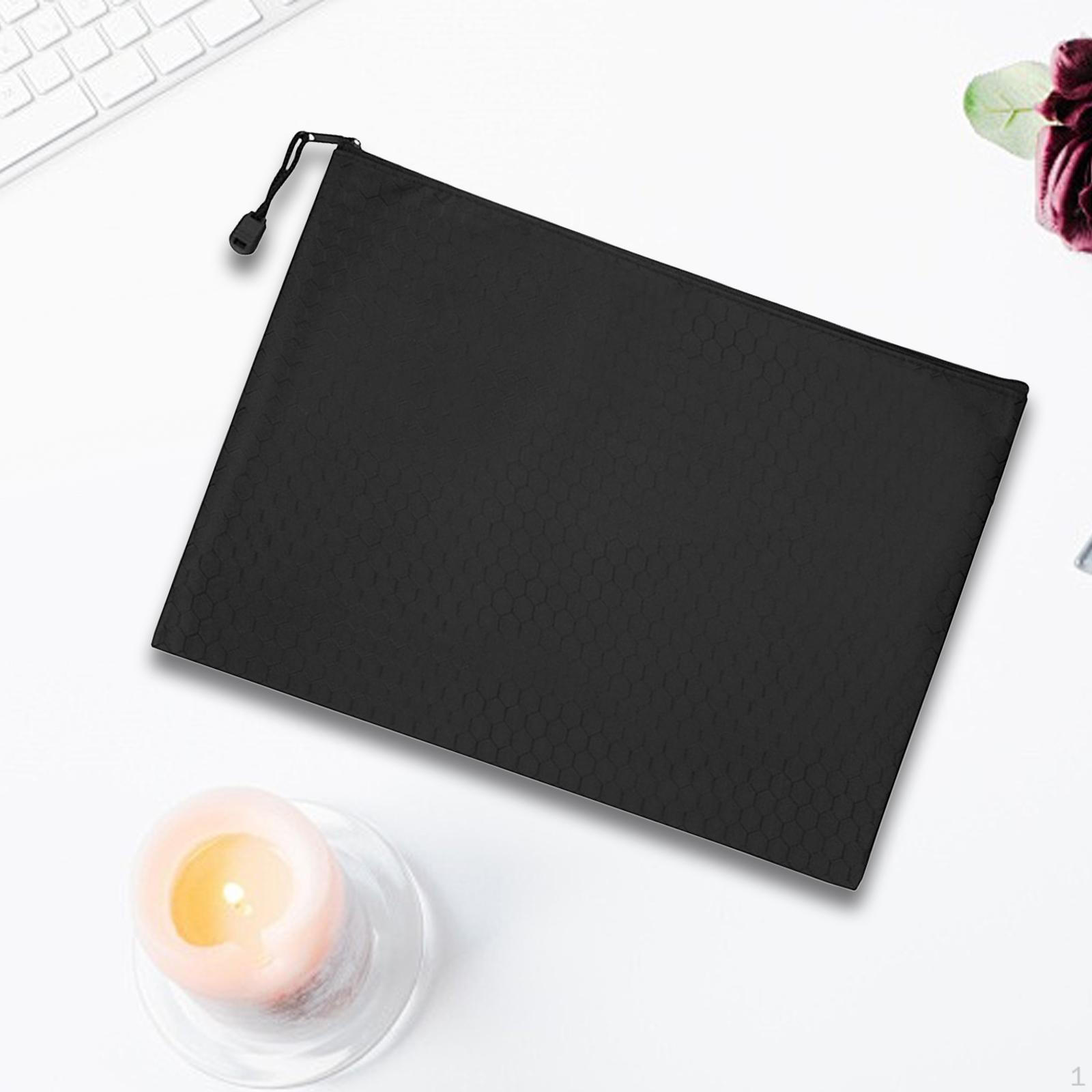 

Сумка на молнии, сумка для документов, черные подарки, футбольный узор, портативное хранилище для настольных игр A5