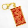 [YISHUI] Feng Shui Keychain, Zodiac Dragon Amulet Keychain, Dragon, Feng Shui Item, Flag, Wealth, Good Fortune