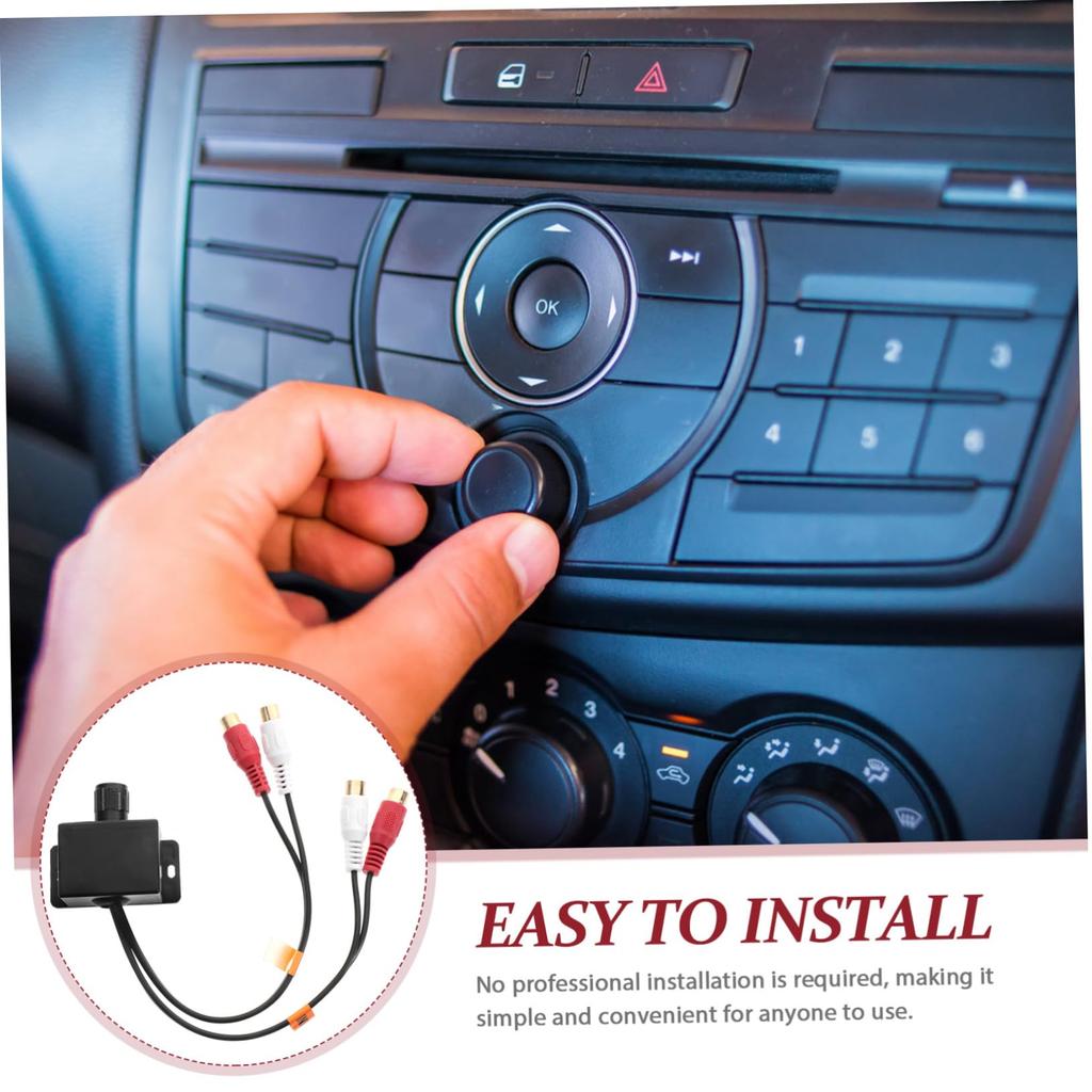 Car RCA Audio Regulator, Totority Car RC Remote Amplifier, Universal Car Amplifier, Rca Amplifier