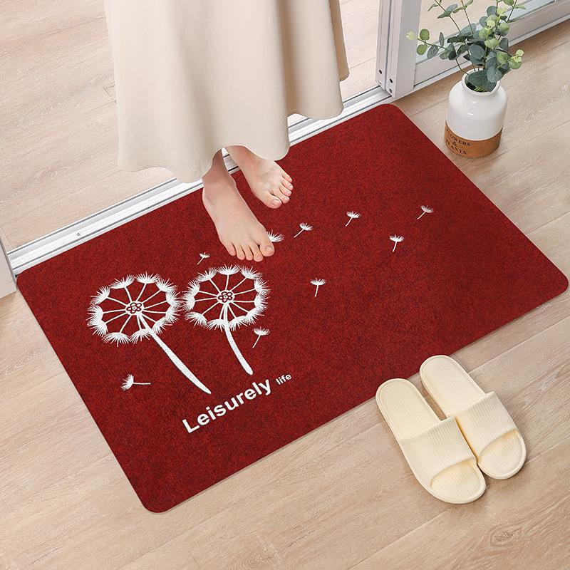 Móda Jednoduchý severský styl Kuchyňská podložka Koberec Dům drží Koberec odolný vůči nečistotám Moderní bytový dekor Koupelnová předložka