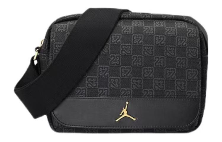 Jordan Polyester Crossbody Bag, Monogram Bag, Shoulder Bag Regular Unisex Black FJ6790-010