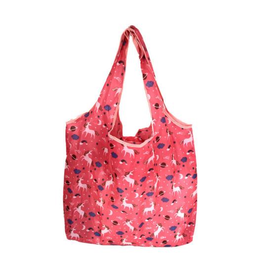 Faltbare Einkaufstasche Große Wiederverwendbare Einkaufstasche mit Beutel Tragbare Leichte Handtasche Umweltfreundliche Waschbare Tragetasche für Einkaufen Outdoor Reisen Zuhause