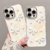 Pearl Bow Phone Case for iPhone 13-17 ProMax: Elegant 3D Luxury Design for Women