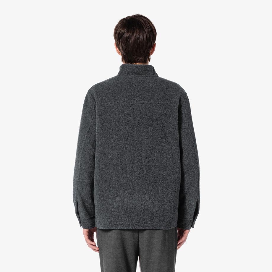Lacoste Men's High-Neck Wool Jacket BH412E-54N050