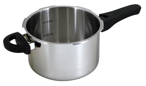 Pearl Metal New Everyday Pressure Cooker 3.0L with Glass Lid and Strainer HC-379