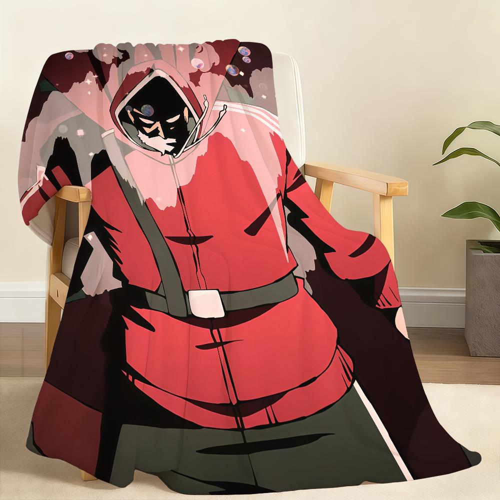 Hot Anime S Sanda A Cute Blanket Soft Throw Blanket for Home Bedroom Bed Sofa Picnic Travel Office Rest Cover Blanket Gift