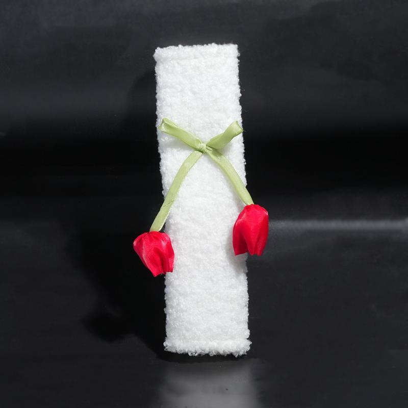 Seat Belt Shoulder Protector Premium All Season Tulip Decorative Safety Shoulder Pads For Car Interiors