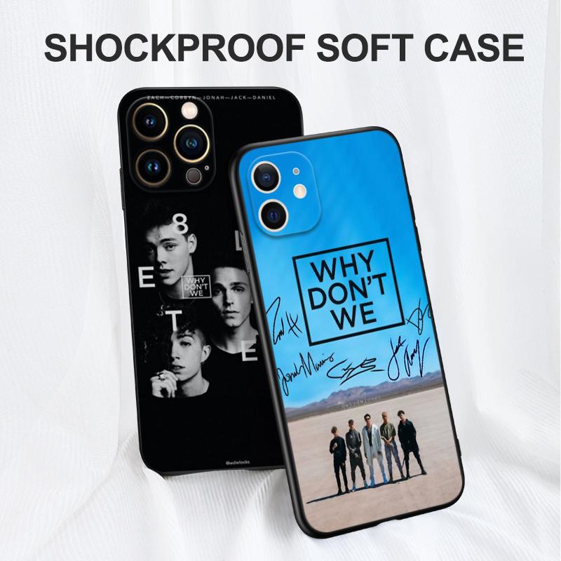 Custodia Nera in TPU per OPPO Reno 6 5 3 4 4Z 4F SE 5F 5Z PRO PLUS lite 6 6z 4G 5G Perché Non Noi