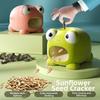 Porous Sunflower Seed Peeler Frog Shaped Automatic Shelling Machine  Nut Lovers