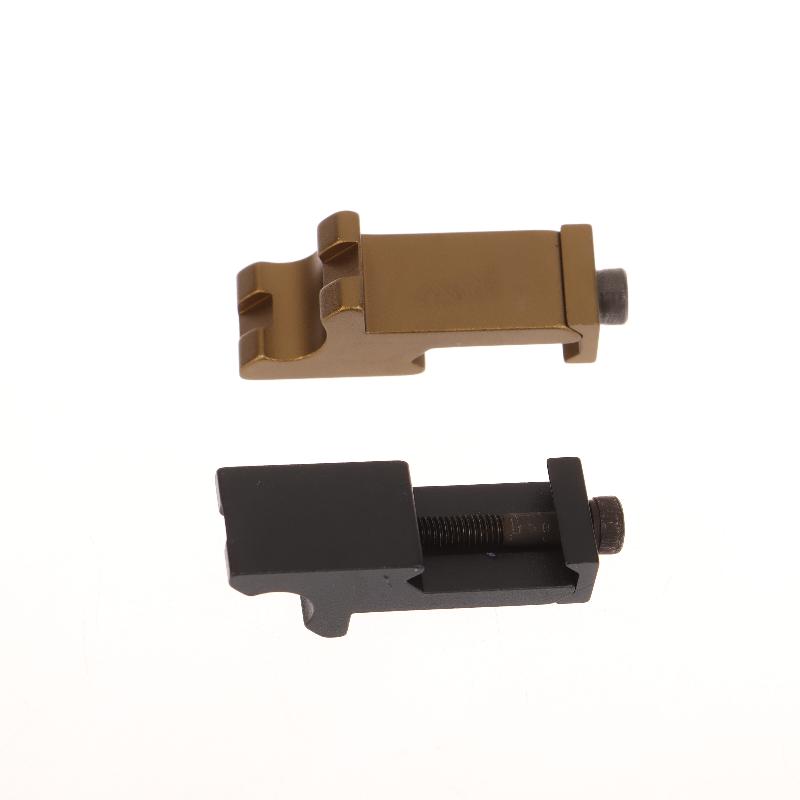 45 Degree Inclined Rail Flashlight Dd/Pro/Kac Machine Sight Side Rail Adapter 20Mm Aluminum Alloy