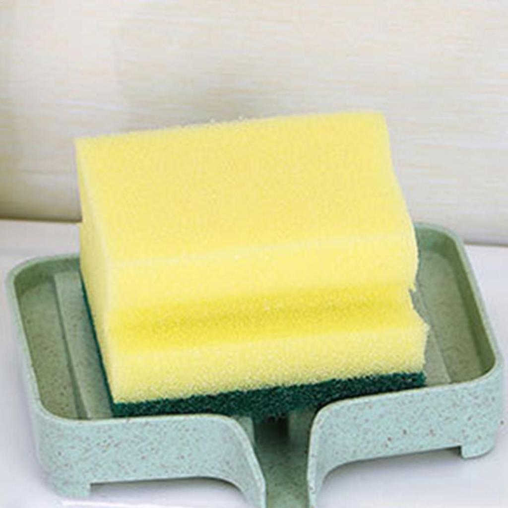 Soap Dish with Drain Multipurpose Household Soap Tray Shower Soap Storage Bathroom Accessories Soap Drain Rack for Bathroom