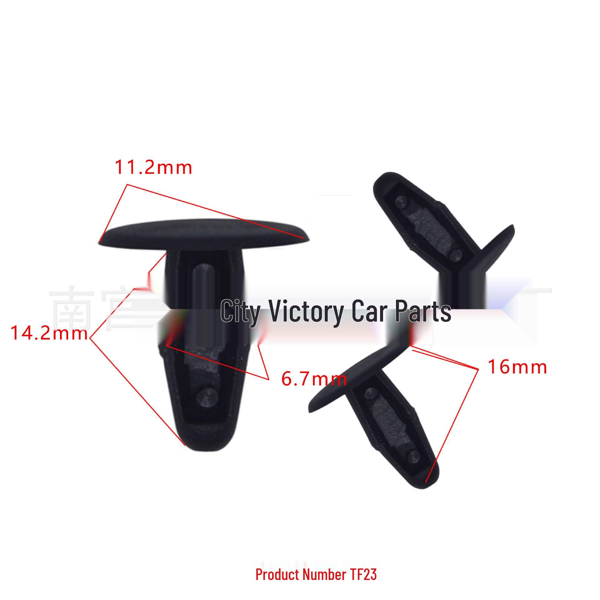 

Honda Hood Trim Clips & Rivets - Decorative Fastening Accessories 10000 Pieces