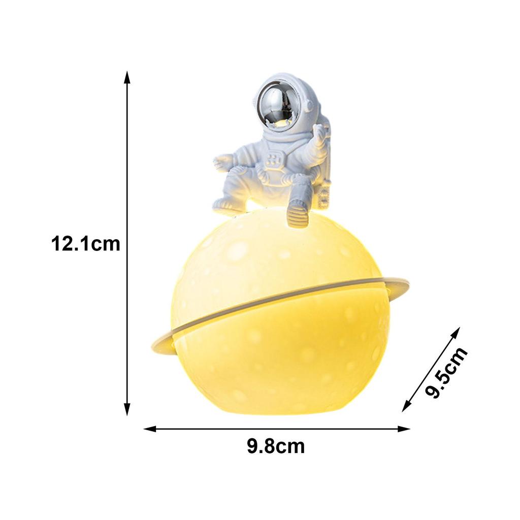 3D Astronaut Moon Light LED Bedside Night for Kids Desktop Decoration Lights Creative