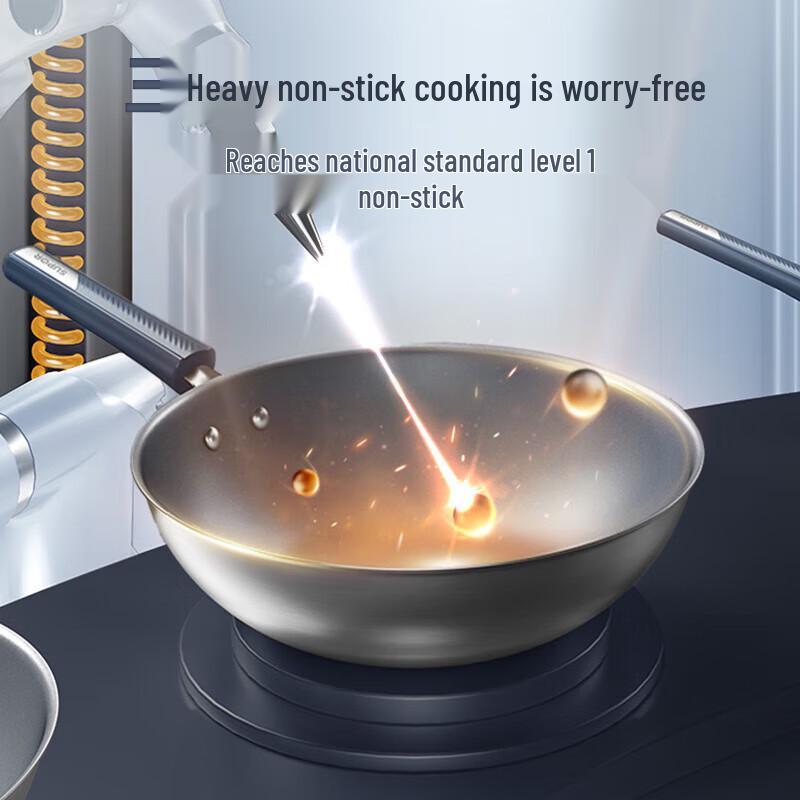 Supor 2nd Gen Titanium Non-Stick Wok Frying Pan