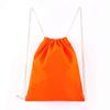 New Arrival Eco-Friendly Canvas Drawstring Backpack - Blank Color Cotton Rope Design