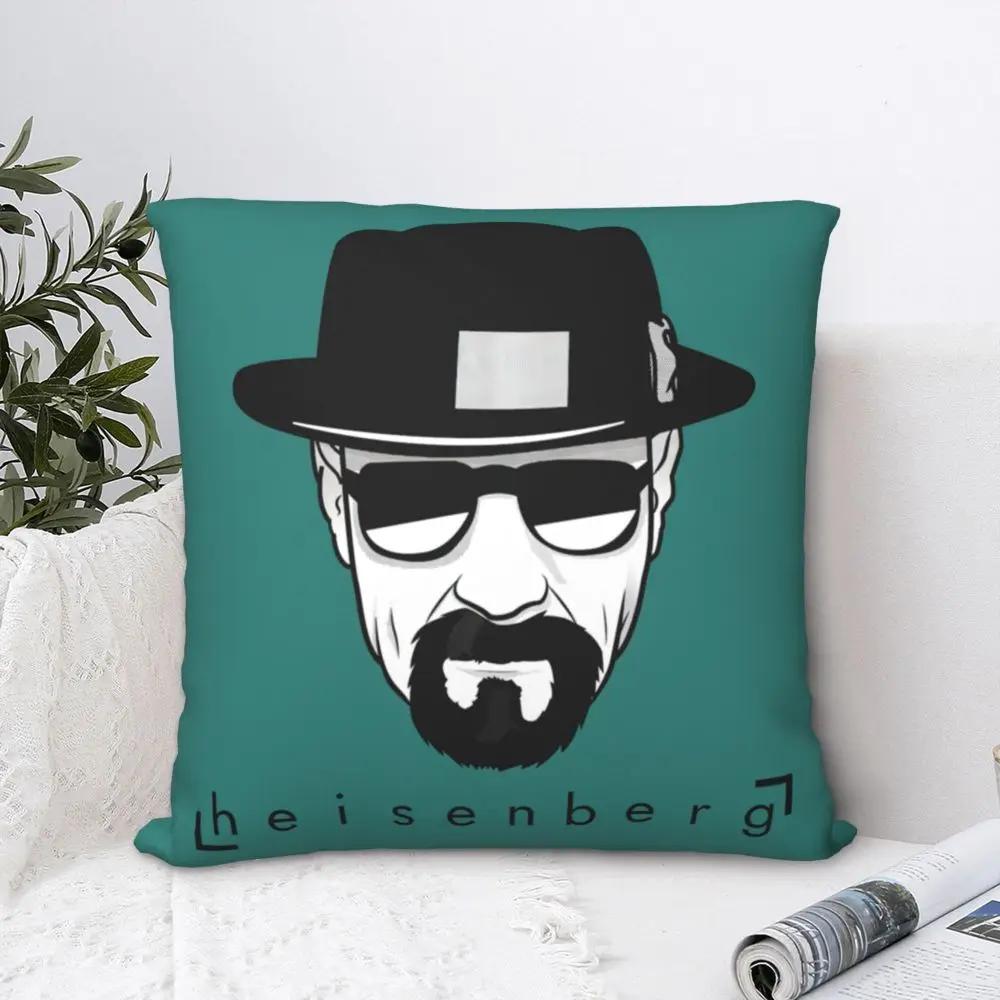 Breaking Bad Hat Tv Series Heisenberg Pillowcase Printing Polyester Cushion Cover Decorative Pillow Case Cover Sofa