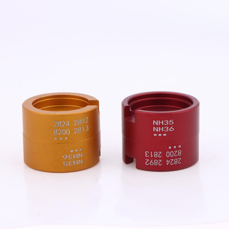 Universal Watch Movement Holder Bracket Double-Sided Aluminum Base Watch Repair Tools Nh35 Nh36 2824 2892 8200