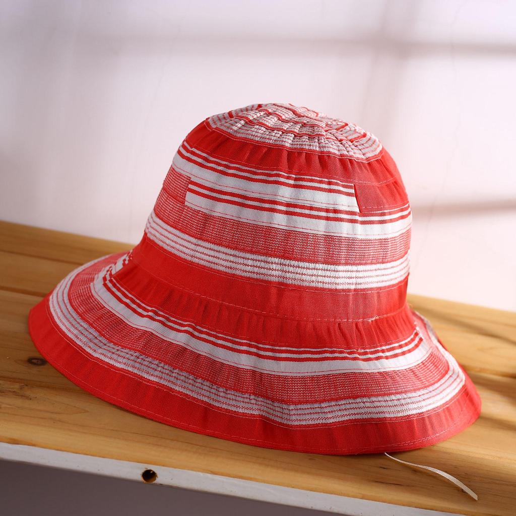 Women's Color Block Japanese Fisherman Hat - Lightweight, Foldable, Sunscreen Sun Hat for Spring & Summer