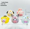"Crayon Shin-chan Series: My Melody, Kuro, Cinnamon Dog, and Pudding Car Ornaments"