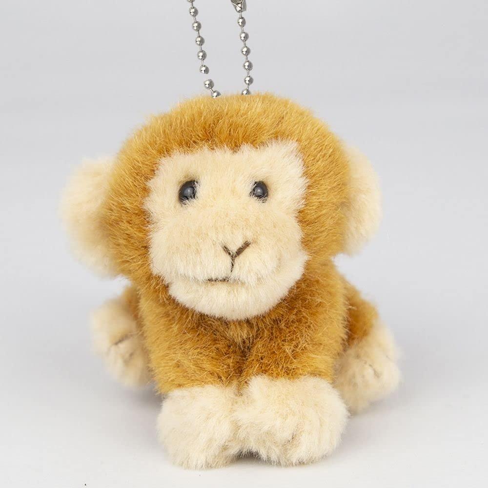 Takenoko Safari Club Monkey Plush Toy Keychain Mascot 85mm 63924