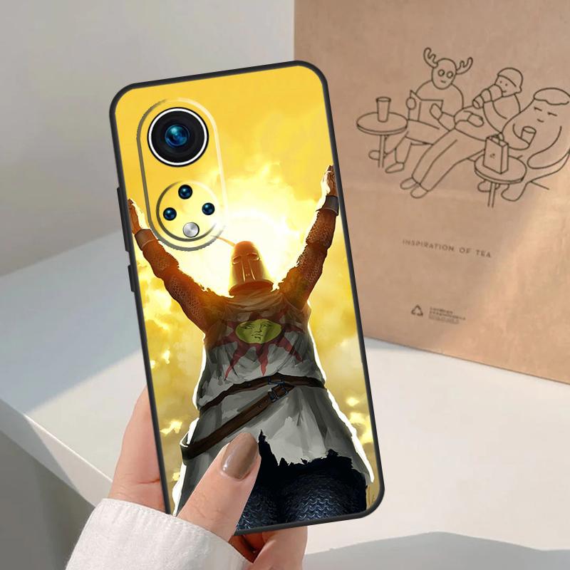 Praise the Sun Dark Souls For Huawei P20 P30 P40 P60 Pro P Smart Nova 9 5T Honor 70 90 50 Magic5 Lite X7a X9a X8a Case
