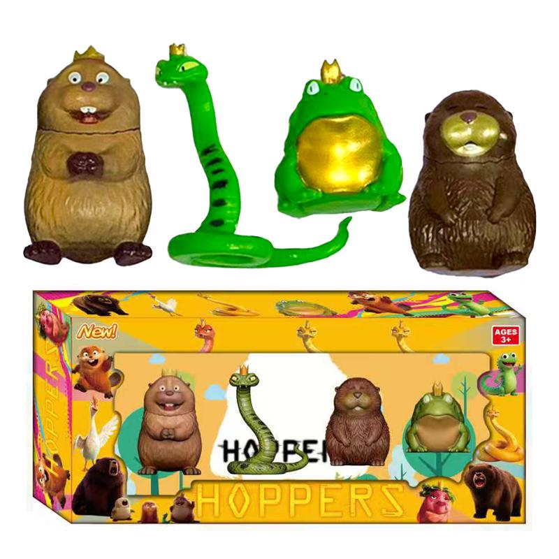 

Новая горячая фигурка из аниме-фильма Hoppers Милый бобер Мейбл Коллекция Настольное украшение Модель Кукла Игрушки ПВХ Безопасно для детей Развлекательная Забавная Игра
