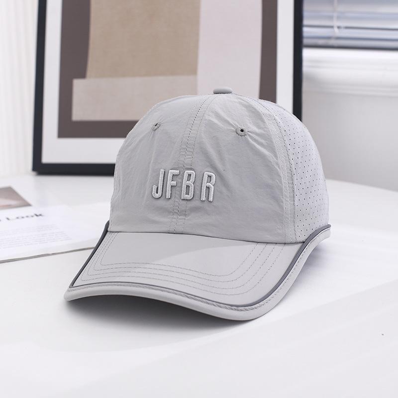

Hat Men S Summer Outdoor Baseball Cap Sunscreen Shade Quick Drying Hat Sports Hat Women S Summer Breathable Hat Cap Adjustable 56-60 світло-сірого кольору